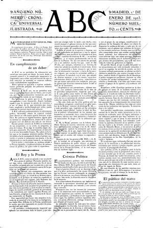ABC MADRID 01-01-1903