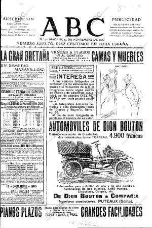 ABC MADRID 24-11-1903