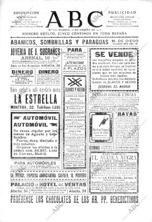 ABC MADRID 10-08-1905