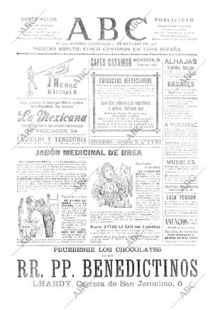 ABC MADRID 11-10-1905
