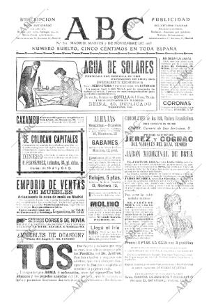 ABC MADRID 07-11-1905