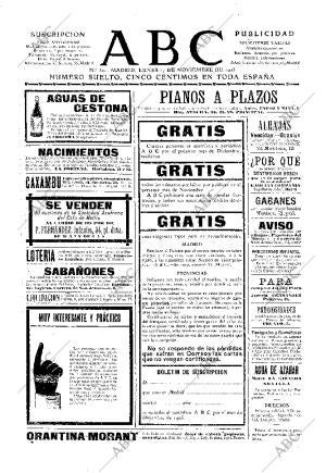 ABC MADRID 27-11-1905