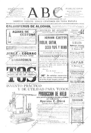 ABC MADRID 19-12-1905