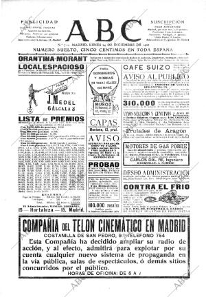 ABC MADRID 24-12-1906