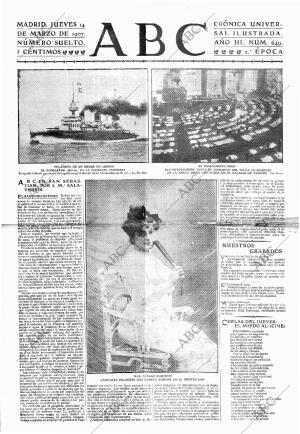 ABC MADRID 14-03-1907