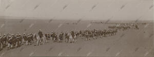 Columna expedicionaria del ejército francés camino de Uxda