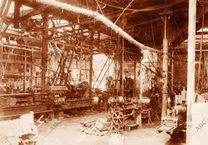 Vista parcial de los Talleres Bort