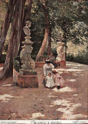 BLANCO Y NEGRO MADRID 21-11-1908
