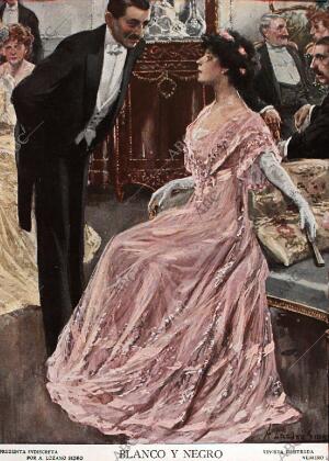 BLANCO Y NEGRO MADRID 27-02-1909