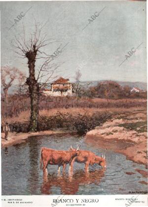 BLANCO Y NEGRO MADRID 13-03-1909