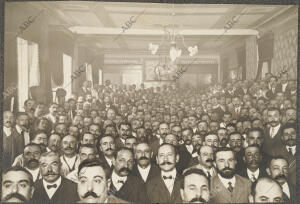 Supresión del gremio de Ultramarinos Reunidos en el local de la sociedad la...