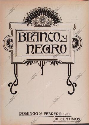 BLANCO Y NEGRO MADRID 23-02-1913