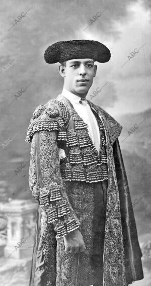 José Amuedo - Dedicatoria Autógrafa S su amigo Lloret 12 de Julio de 1914