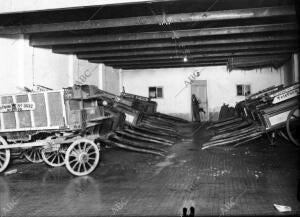 "Madrid Industrial". Cocheras