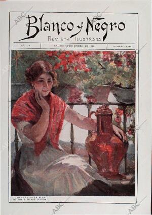 BLANCO Y NEGRO MADRID 23-01-1916