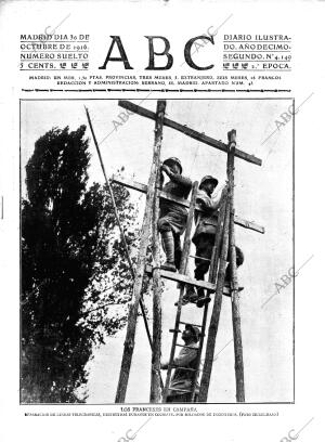 ABC MADRID 30-10-1916