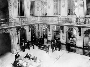 Uno de los Patios del banco de Bilbao