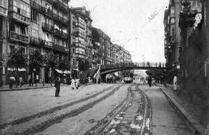 Santander, agosto de 1917. Las galerías de las casas santanderinas