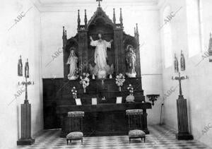 Interior de la Capilla - fecha Aproximada