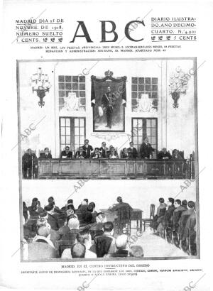 ABC MADRID 25-11-1918