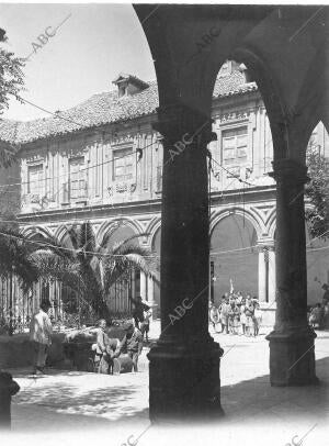 Patio del antiguo convento de santo Domingo (hoy hospicio de Hombres)