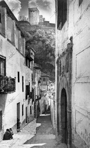 Calle de Zafra en el Albaicin