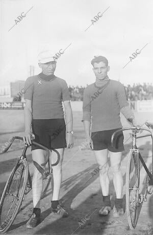 Botecchia (Izda) y Alegre, Ganadores