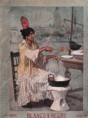 BLANCO Y NEGRO MADRID 08-02-1920