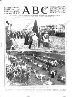 ABC MADRID 23-04-1920