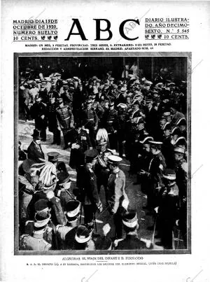 ABC MADRID 15-10-1920