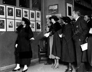Inauguracion del primer Salon internacional de Fotografias