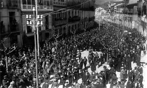 Manifestación pública en honor del Sr. Espada