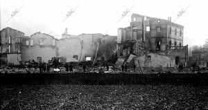 Ruinas del edificio donde Estuvo el taller de Cartuchería Delsr