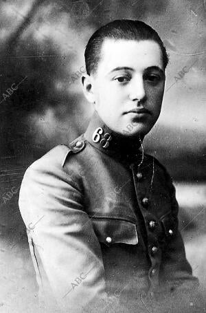 El teniente D. Juan cordero Aponte, muerto en la Posicion de monte Arruit