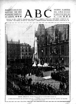 ABC MADRID 20-11-1925
