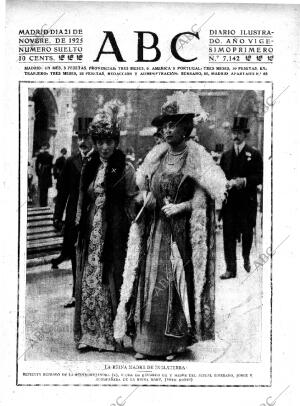 ABC MADRID 21-11-1925