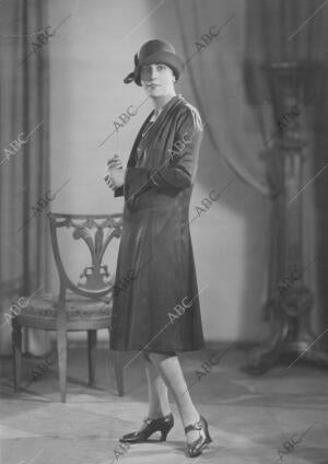 En la Imagen, un abrigo de 1926