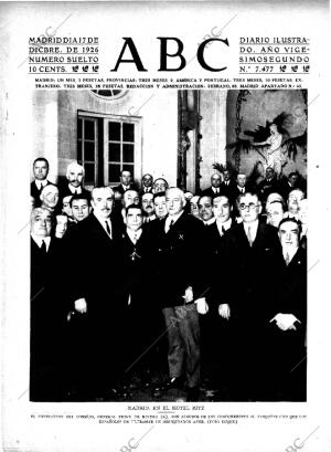 ABC MADRID 17-12-1926