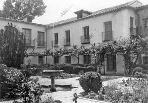 Jardin De "Buenavista", de los Condes de Romanones, que se conserva íntegramente...