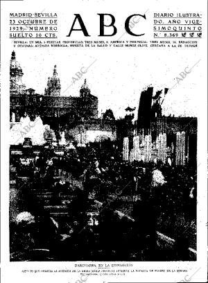ABC SEVILLA 23-10-1929