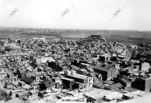 Vista Aérea de la ciudad de Cartagena (Murcia)