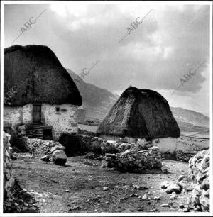 Casas Típicas de las Montañas de León, en santa María del puerto