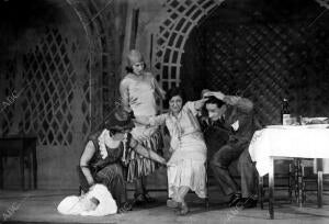 "el Chófer", comedia de Borrás y Paso, Estrenada el viernes en el teatro de la...
