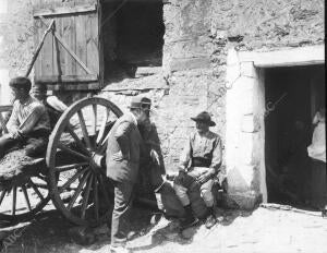 Campesinos sorianos en 1932