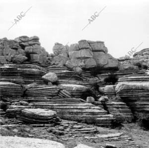 El torcal en Atequera (Málaga)