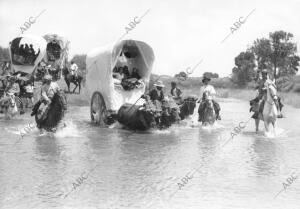 Principios de los Años 30. Vado del Quema. Foto Serrano. Fecha Aproximada