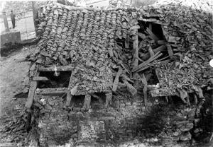 Una de las Casas de Ochandiano (Álava) que Recibió más Bombas y en la cual...