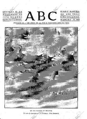 ABC SEVILLA 22-11-1936