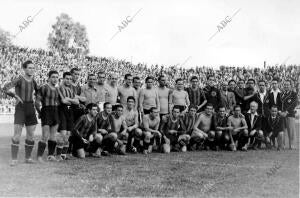 Equipos de las Selecciónes Catalana y Valenciana