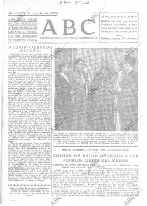 ABC MADRID 14-08-1938